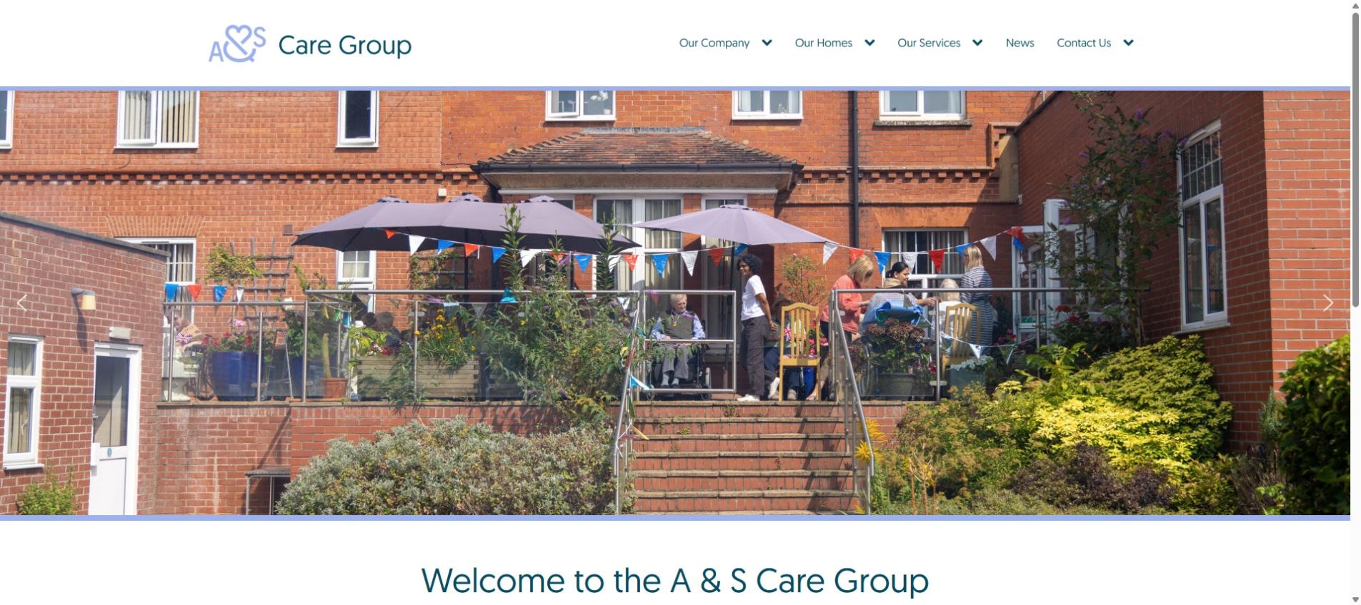 A&S Care Home website