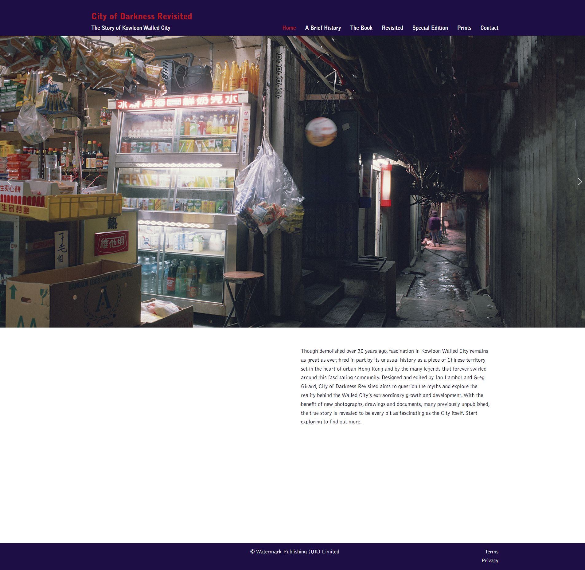 City of Darkness website