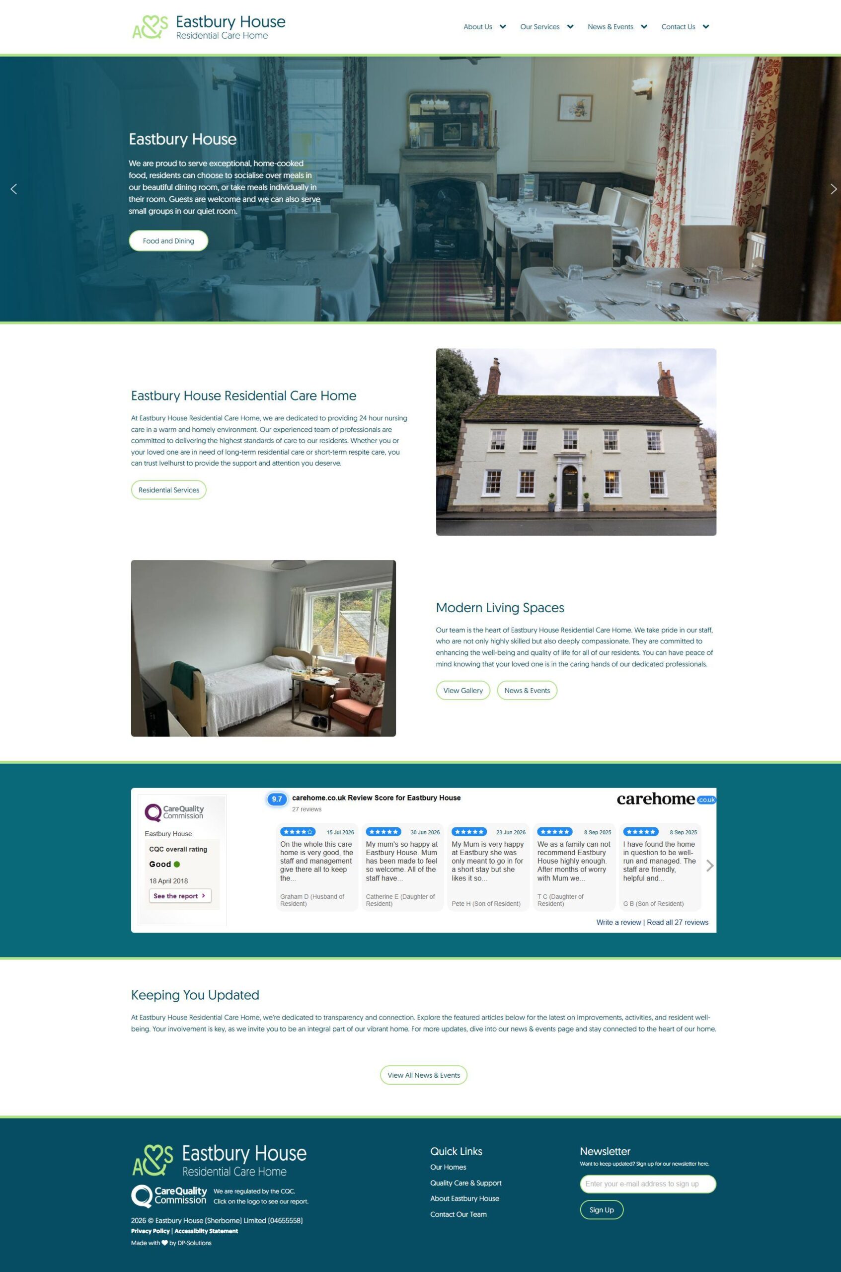 Eastbury House website