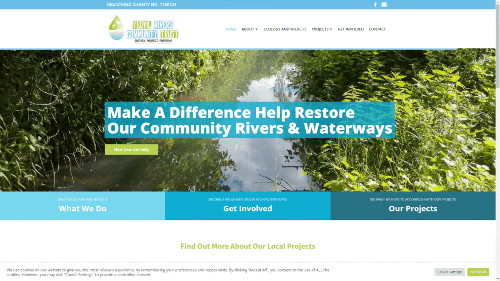 Yeovil Rivers Community Trust website